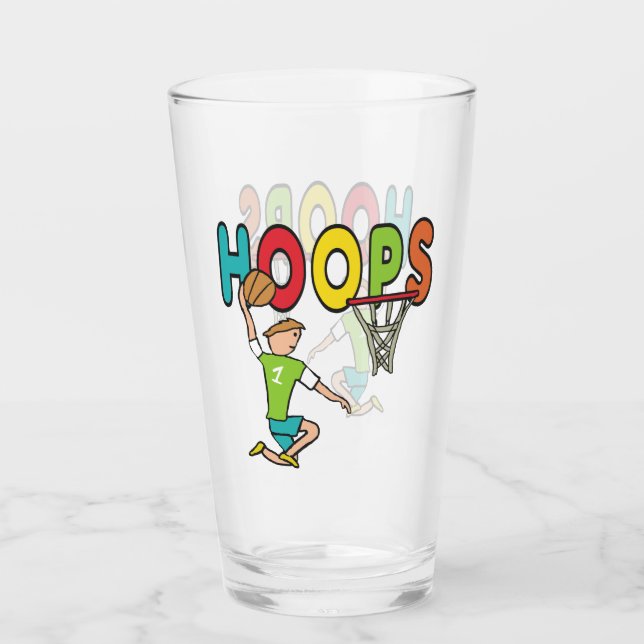 Basketballschuhe Glas (Vorderseite)