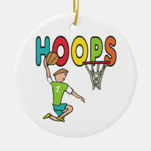 Basketballschuhe Keramik Ornament