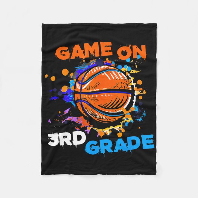 Basketballspiel am 3. fleecedecke (Vorderseite)