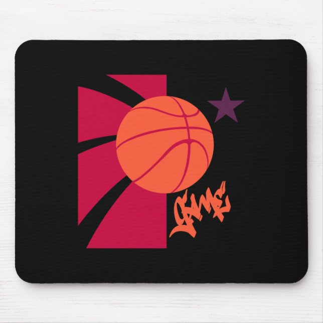 Basketballspiel Mousepad (Vorne)