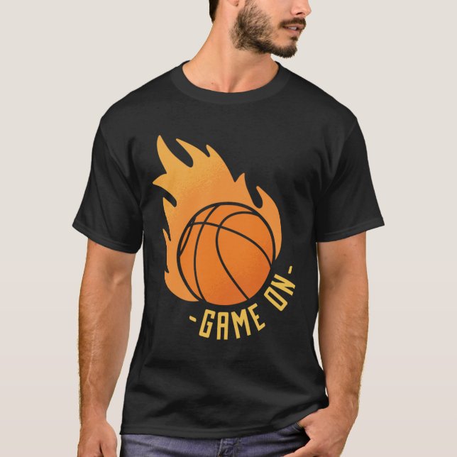 Basketballspiel T-Shirt (Vorderseite)