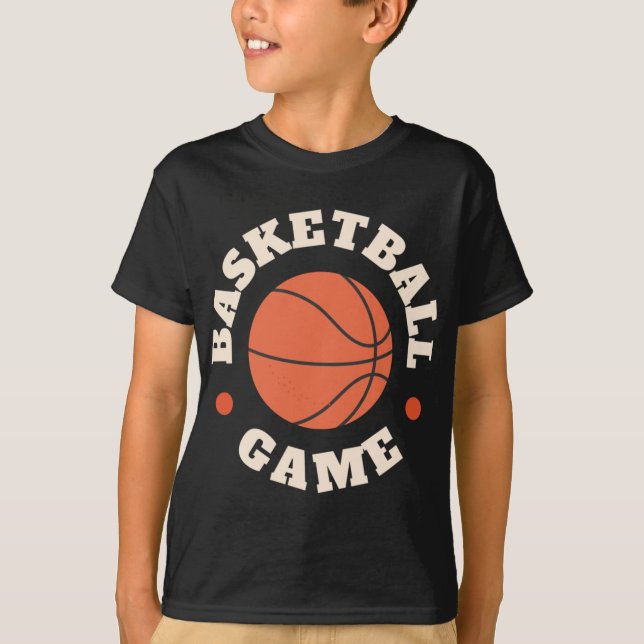 Basketballspiel T-Shirt (Vorderseite)