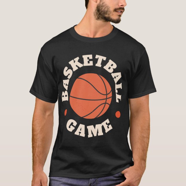 Basketballspiel T-Shirt (Vorderseite)