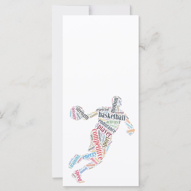 Basketballspieler (Vorderseite)