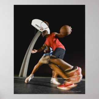 Basketballspieler 2 poster