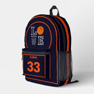 Basketballspieler, Basketball-Geburtstagsgeschenk Bedruckter Rucksack
