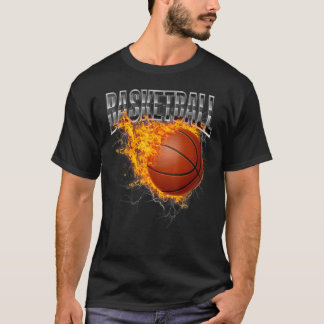 Basketballspieler Basketball Korb Dunking Basketba T-Shirt