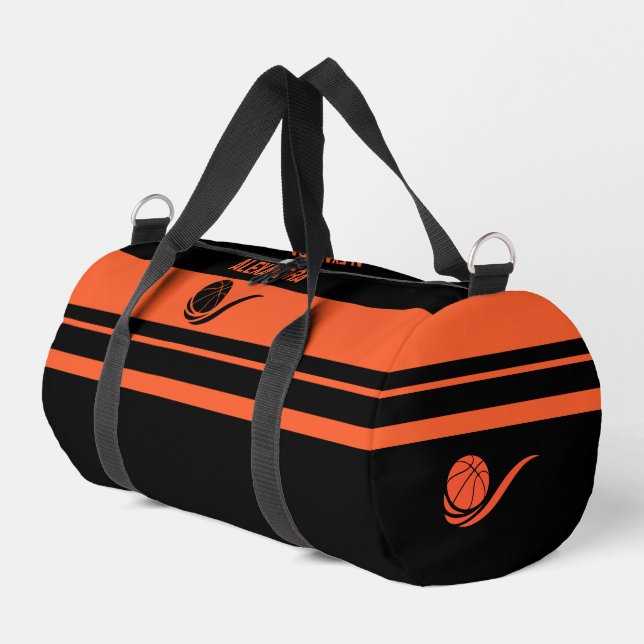 Basketballspieler, Basketballteam, Geburtstagsgesc Duffle Bag (Linke Seite)