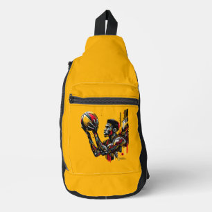 Basketballspieler Crossbody Bag