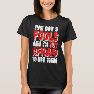 Basketballspieler Hoops 5 Fouls Baller T-Shirt