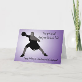 Basketballspieler Karte