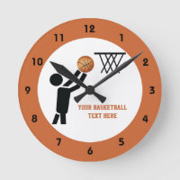 Basketballspieler nach Ball