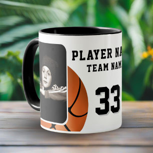 Basketballspieler Name Nummer Team 2 Fotos Tasse