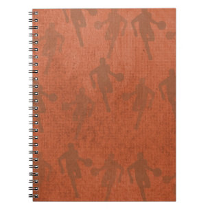 Basketballspieler-Notebook Notizblock