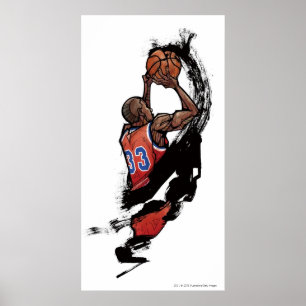 Basketballspieler Poster