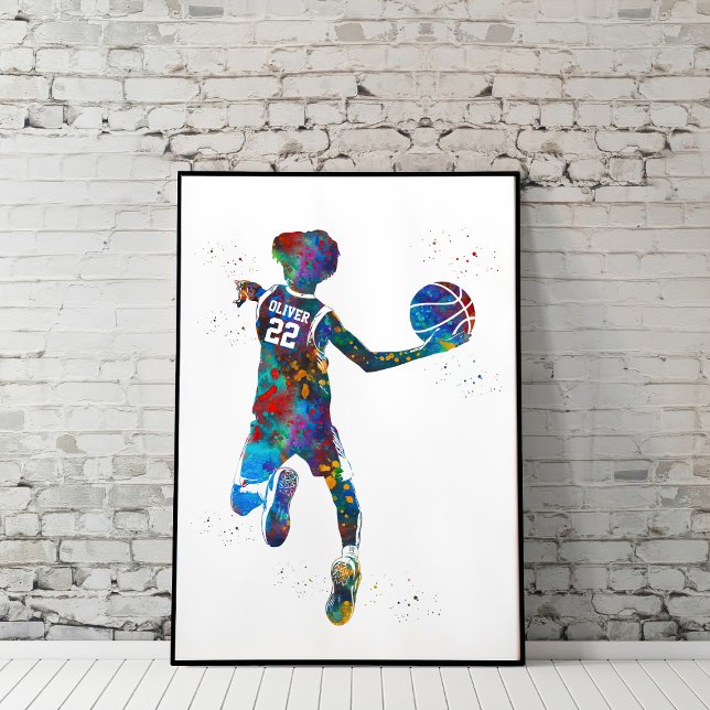 Basketballspieler Poster (Von Creator hochgeladen)