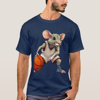 Basketballspieler Rat T - Shirt
