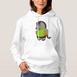 Basketballspieler Reiter Basketball Hoodie