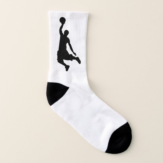 Basketballspieler Socken (Rechts - Außen)