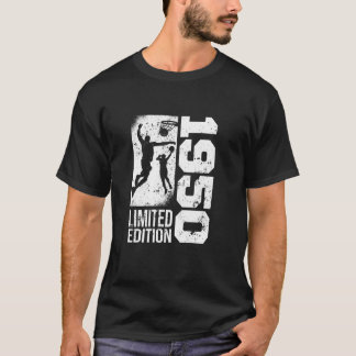 Basketballspieler Vintag geboren 1950 Geburtstagsk T-Shirt