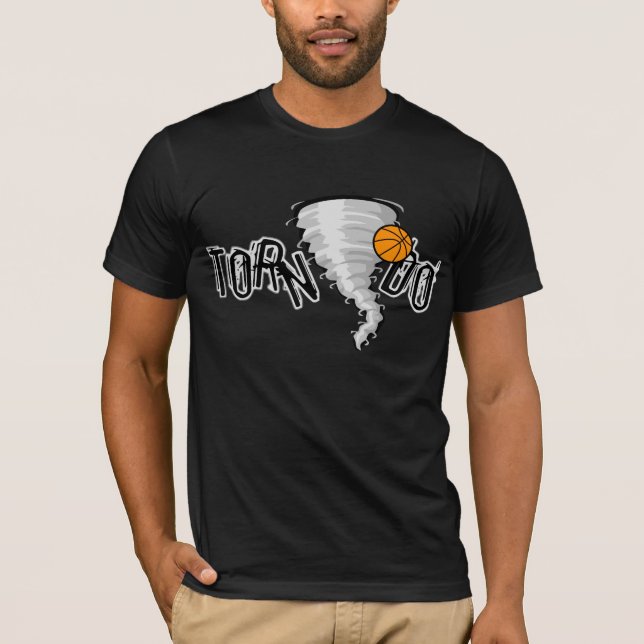 Basketballspitzname: Tornado T-Shirt (Vorderseite)
