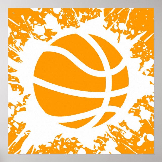 Basketballsplatz Poster (Vorne)