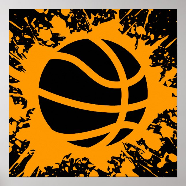 Basketballsplatz Poster (Vorne)