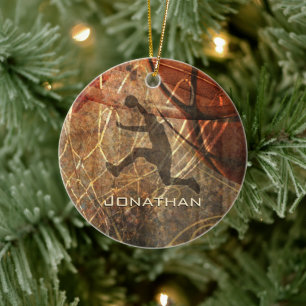 Basketballsport für Jungen Keramikornament