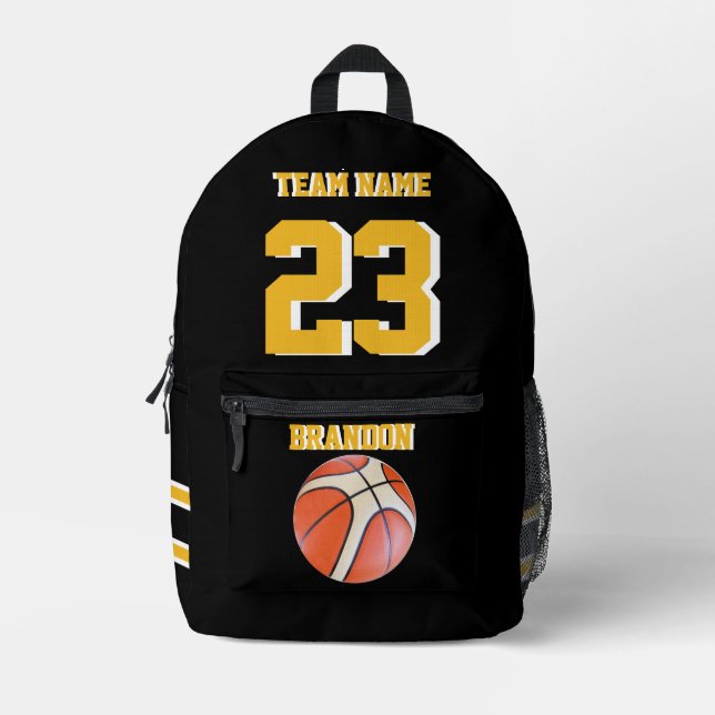 Basketballsport im Rucksack Senior Night to school (Vorderseite)