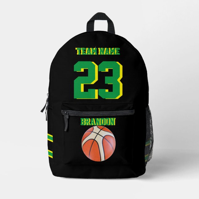Basketballsportarten Rucksack Senior Night (Vorderseite)
