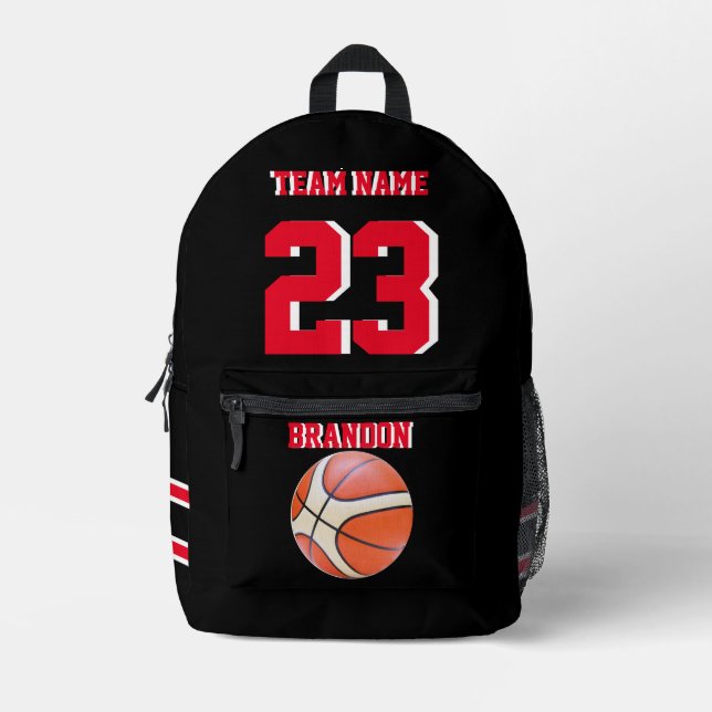 Basketballsportarten Rucksack Senior Night (Vorderseite)
