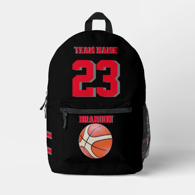 Basketballsportarten Rucksack Senior Night (Vorderseite)