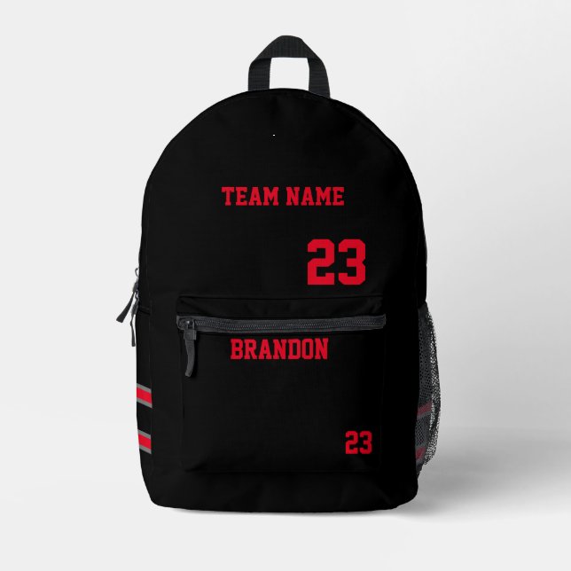 Basketballsportarten Rucksack Senior Night School  (Vorderseite)