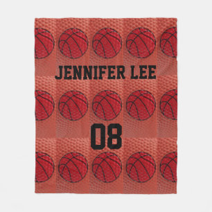 Basketballsportteam Personalisierte Decke