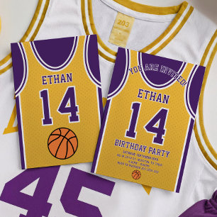 Basketballteam Einladung zum Geburtstag