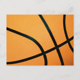 Basketballtext: Postkarte