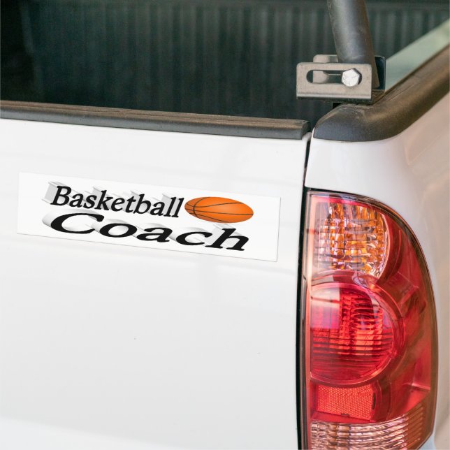 Basketballtrainer Autoaufkleber (Auf Lkw)