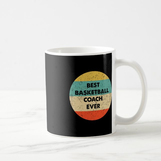 Basketballtrainer Bester Basketballtrainer Kaffeetasse (Rechts)