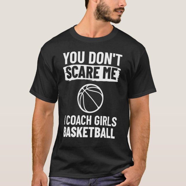 Basketballtrainer Du kümmerst dich nicht darum, da T-Shirt (Vorderseite)