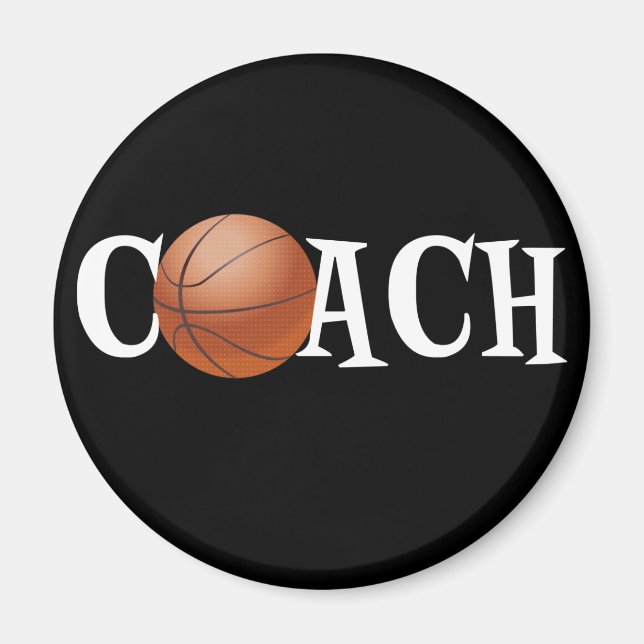 Basketballtrainer Magnet (Vorne)