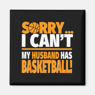 Basketballtrainer oder Ehefrau-Shirt des Spielers Magnet