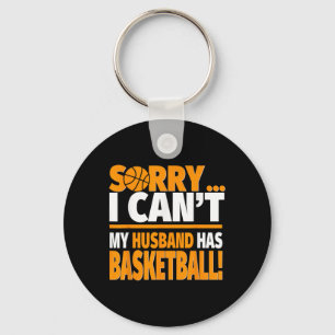 Basketballtrainer oder Ehefrau-Shirt des Spielers Schlüsselanhänger