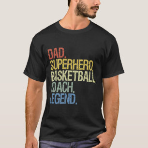 Basketballtrainer Papa T-Shirt