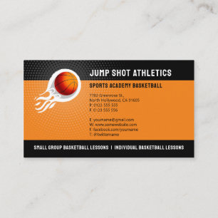 Basketballtrainer Sport Trainer Visitenkarte