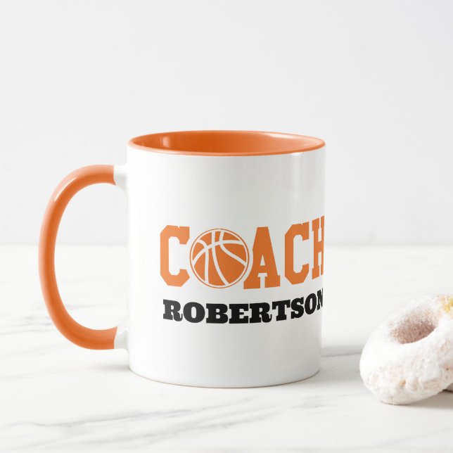 Basketballtrainer Tasse (Mit Donut)