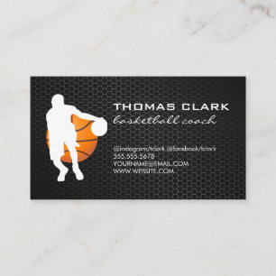 Basketballtrainer Visitenkarte