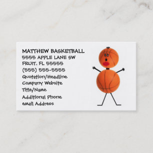 Basketballtrainer Visitenkarte