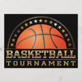 Basketballturnier Einladung