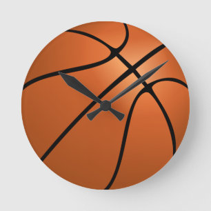 Basketballuhr Runde Wanduhr
