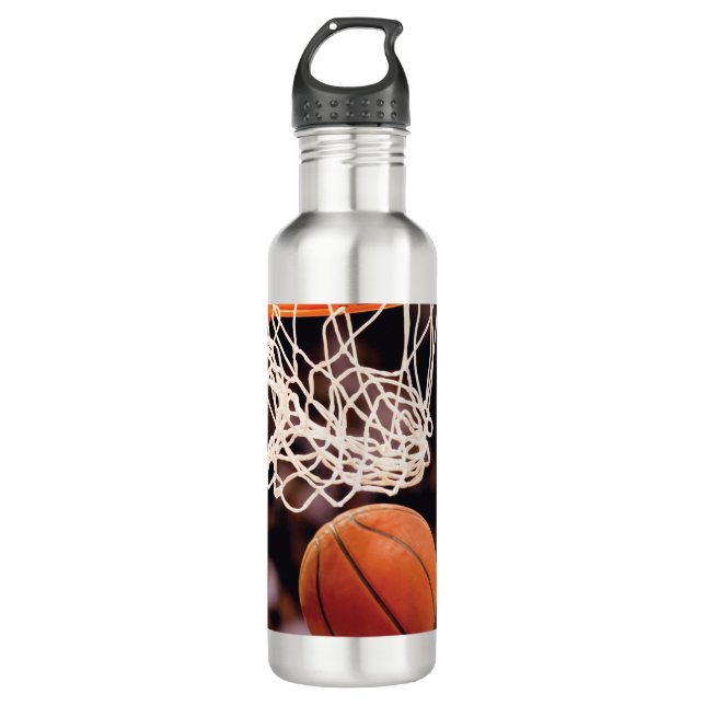 Basketballwertung Edelstahlflasche (Vorderseite)
